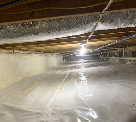 Job completed for Crawl Space Encapsulation - Proctorville, Ohio Proctorville, OH